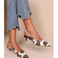 Eila dame stiletter H8-1021E - Cow