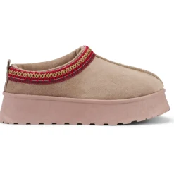 Eliane dame bamsestøvler 3040 - Taupe