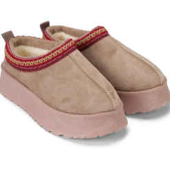 Eliane dame bamsestøvler 3040 - Taupe