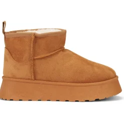 Elodie dame bamsestøvler 2564 - Camel