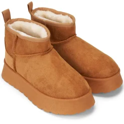 Elodie dame bamsestøvler 2564 - Camel