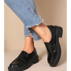 Emma dame loafers MO-3 - Black