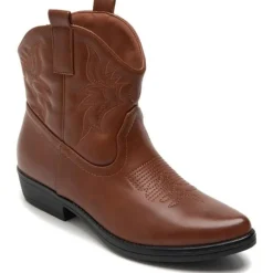 Faya Dame cowboystøvle 9591A - Camel
