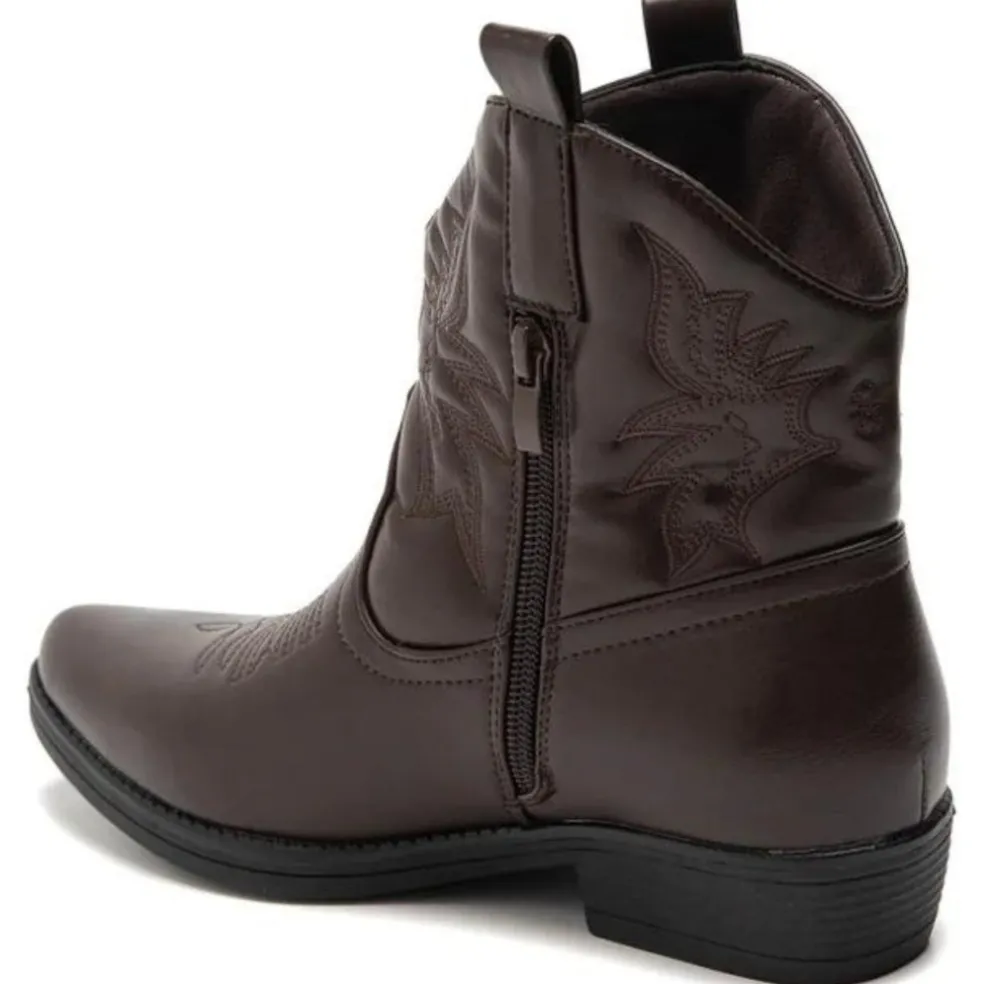 Faya Dame cowboystøvle 9591A - Brown