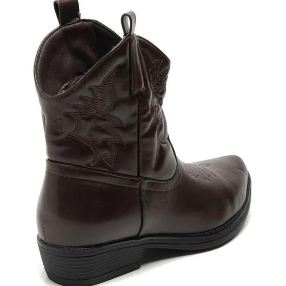 Faya Dame cowboystøvle 9591A - Brown