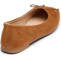 Florence dame ballerina sko DS-1A18 - Camel
