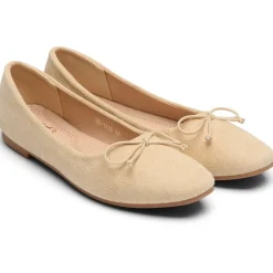 Florence dame ballerina sko DS-1A18 - Beige