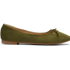 Florence dame ballerina sko DS-1A18 - Green