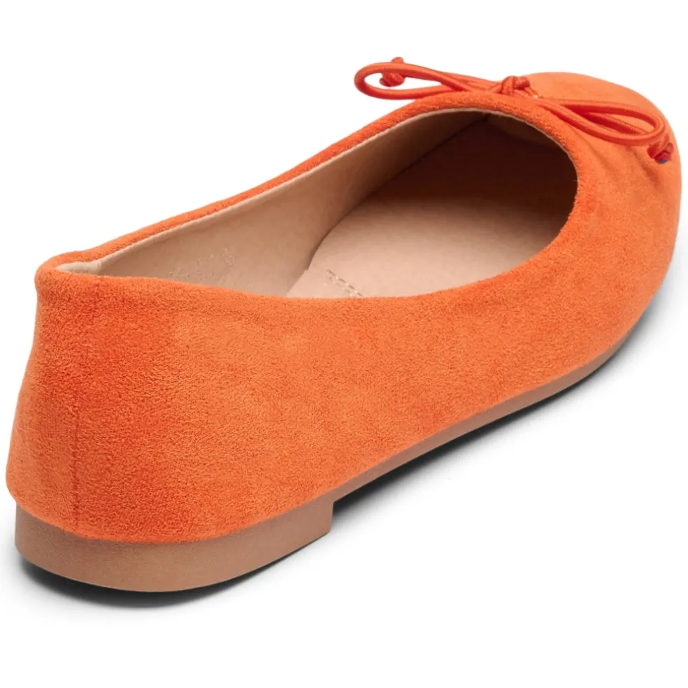 Florence dame ballerina sko DS-1A18 - Orange