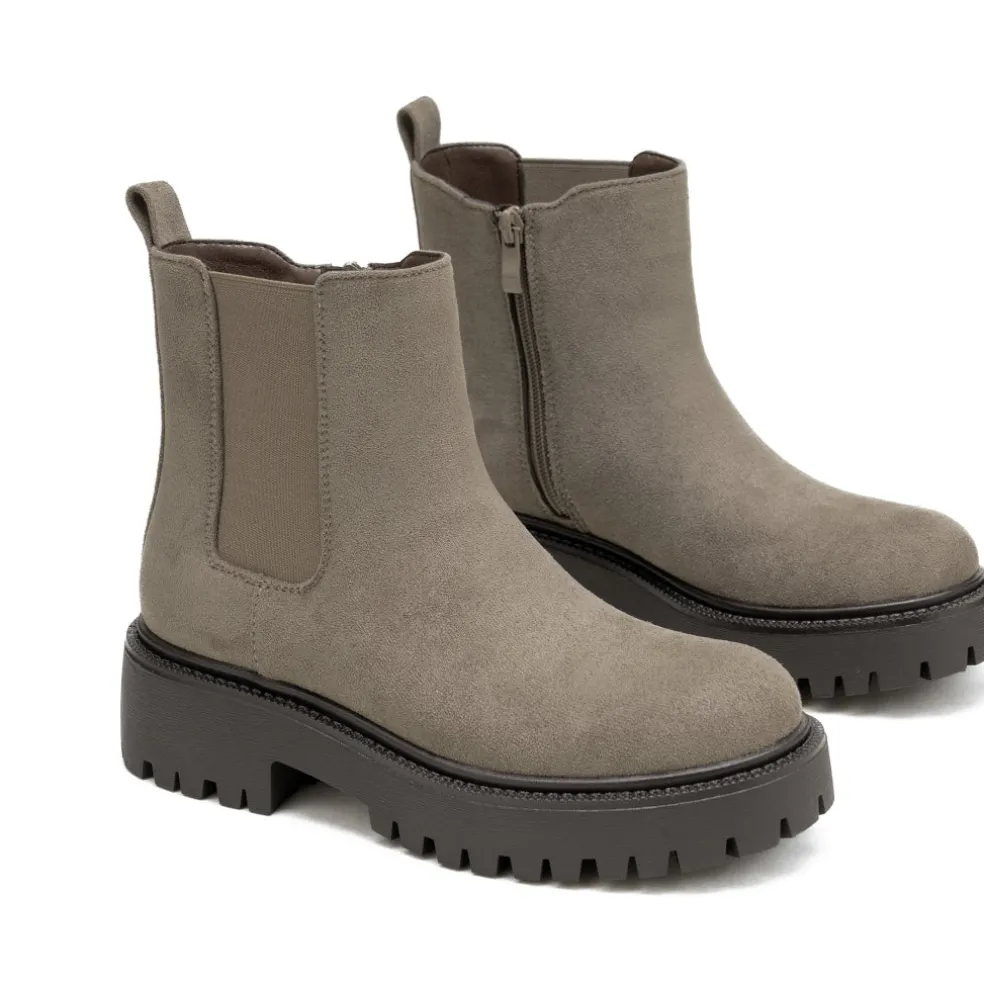 Florette dame støvler 68335 - Khaki