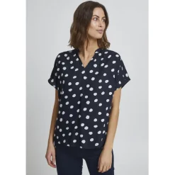 Fransa dame bluse FRFANEMMA - Navy Blazer