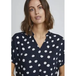 Fransa dame bluse FRFANEMMA - Navy Blazer