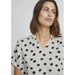 Fransa dame bluse FRFANEMMA - Birch