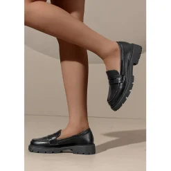 Freya dame loafers 77-647 - Black