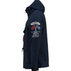 Geographical Norway Herre Anorak Softshell Jakke Tuilding - Navy