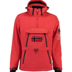Geographical Norway Herre Anorak Softshell Jakke Tuilding - Red