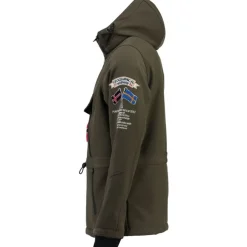 Geographical Norway Herre Anorak Softshell Jakke Tuilding - Khaki