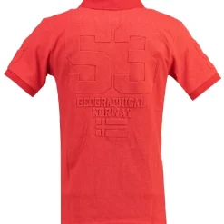 GEOGRAPHICAL NORWAY POLO Herre KEYTHEN - Red