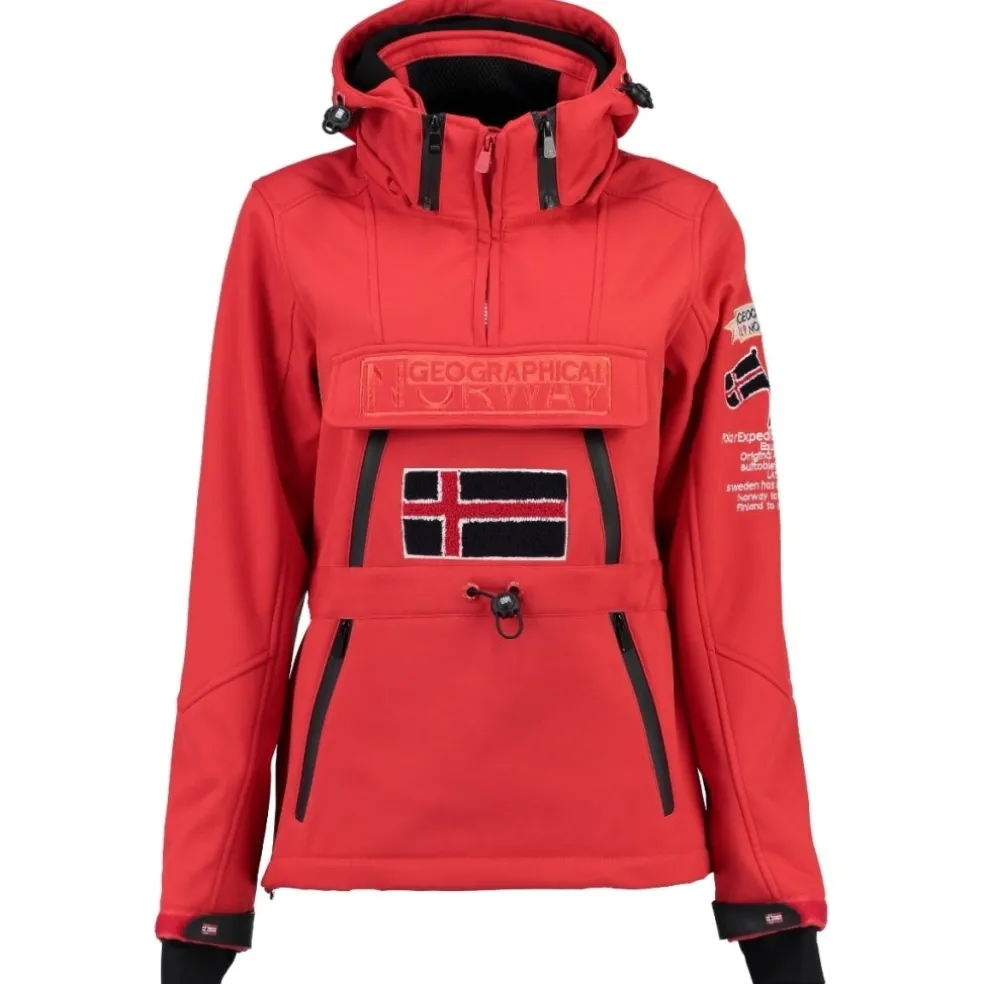 GEOGRAPHICAL NORWAY Softshell Dame TULBEUSE - Red