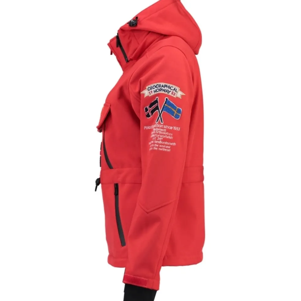 GEOGRAPHICAL NORWAY Softshell Dame TULBEUSE - Red