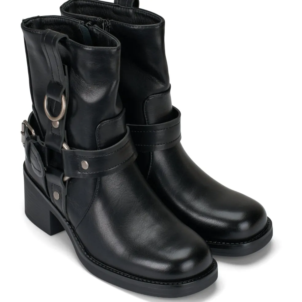 Giselle dame støvler 9638A - Black