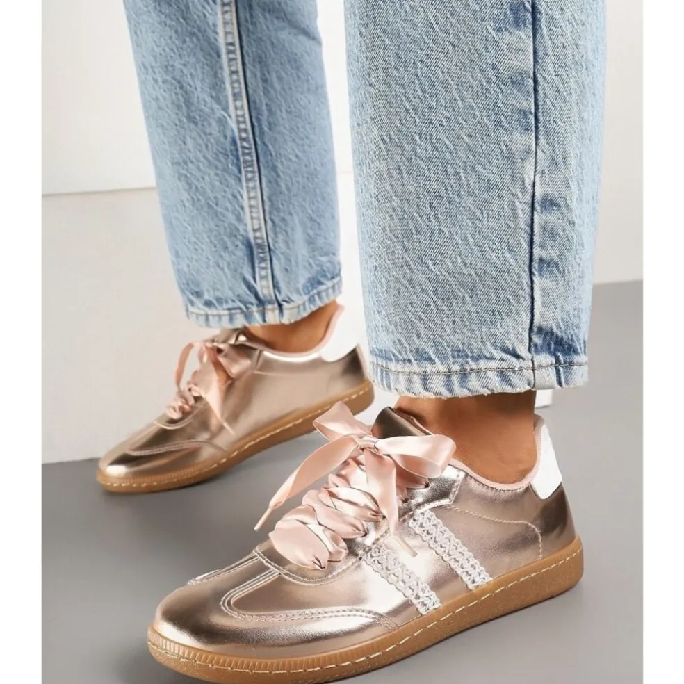 Gloria dame sneakers A-110 - Champagne