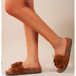 Gurli dame sandaler CR001-18 - Camel