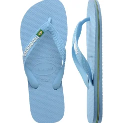 Havaianas Slippers Unisex Brazil Logo 4110850 - BlueLavender/White