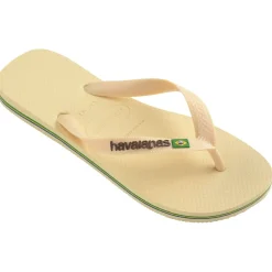 Havaianas Slippers Unisex Brazil Logo 4110850 - Buttercream