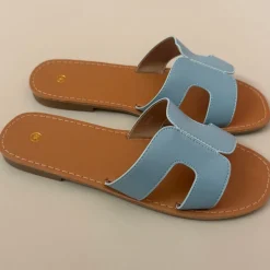 Havanna dame sandaler M65B - Light blue