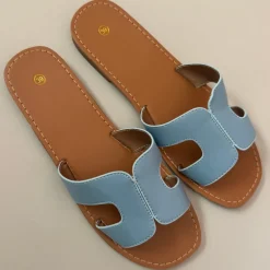 Havanna dame sandaler M65B - Light blue