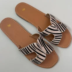 Havanna dame sandaler M65B - Zebra