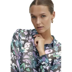 ICHI dame skjorte IHCHIFFY - Multi Flower