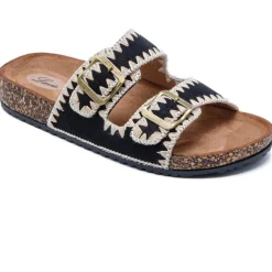 Jasmin dame sandaler WD301 - Nero