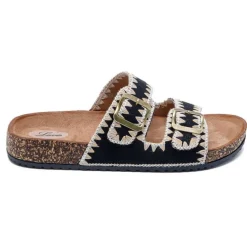 Jasmin dame sandaler WD301 - Nero