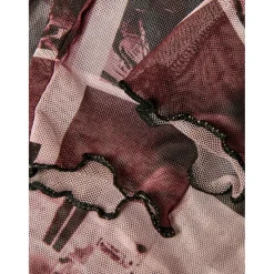 JJXX dame bluse JXMAUI - Woodrose