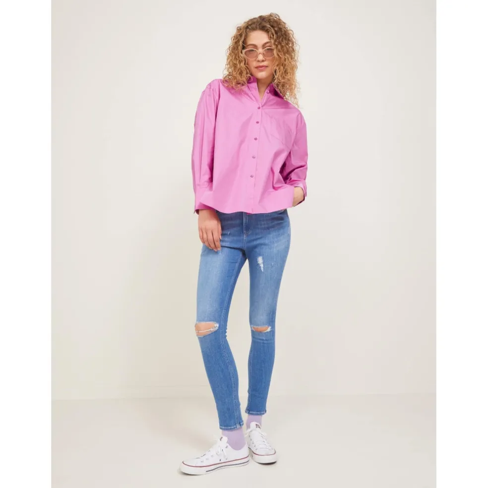 JJXX dame skjorte JXJAMIE - Super Pink