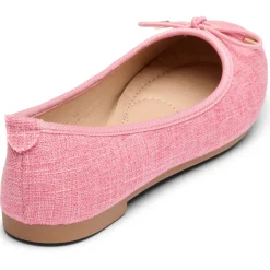 Joanna dame ballerina sko DS-1A22 - Fuxia