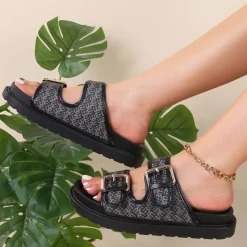 Johanne dame sandaler CR001-26 - Black