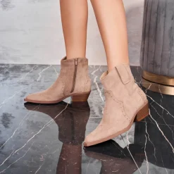 Jolene dame cowboystøvler 9690A - Kaki