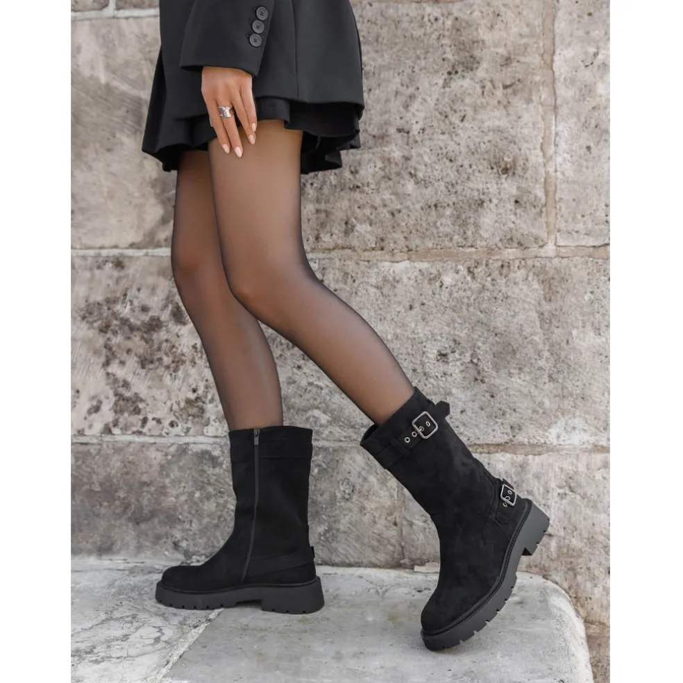 Kasia dame støvler 7695A - Black