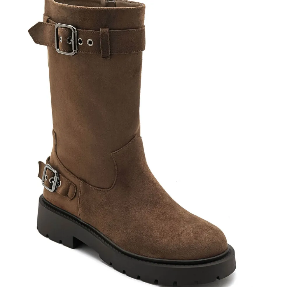 Kasia dame støvler 7695A - Olive