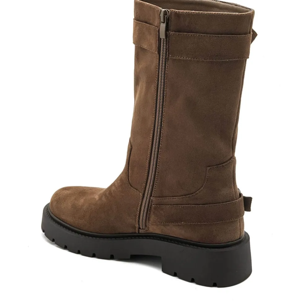 Kasia dame støvler 7695A - Olive