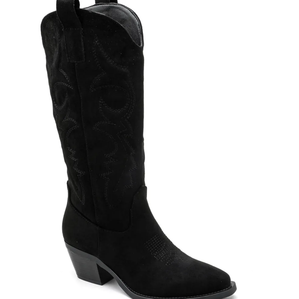 Lara dame støvler 7689A - Black