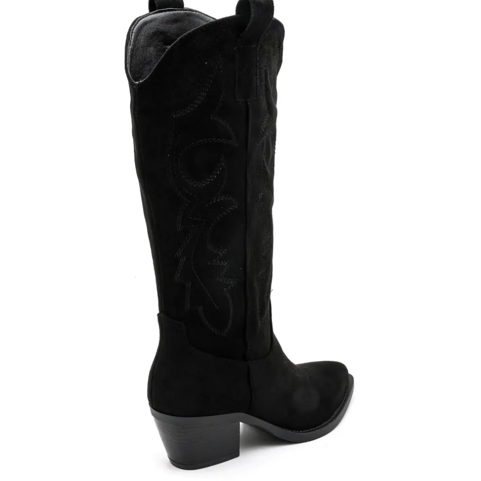 Lara dame støvler 7689A - Black