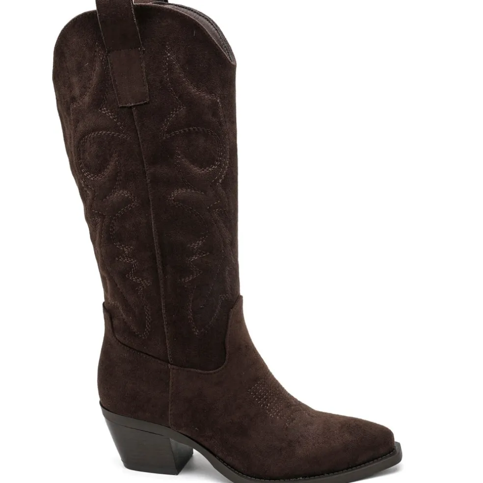 Lara dame støvler 7689A - Brown