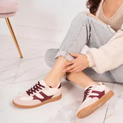 Laura dame sneakers 7589 - Wine