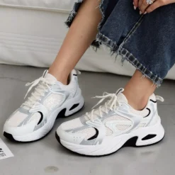 Liana dame sneakers L-81 - White