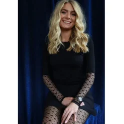 Liberté dame bluse ISA - BLACK SMALL BIG HEARTS