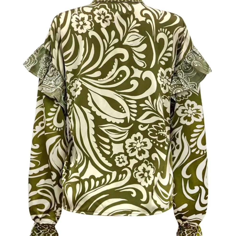 LIBERTÉ dame bluse TIA - Army